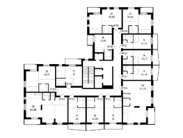 Продается 3-комнатная квартира ЖК Smart (Смарт), 64 м², 9313920 рублей