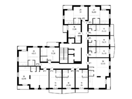 Продается 3-комнатная квартира ЖК Смарт, 62.9  м&sup2;, 8703828 рублей