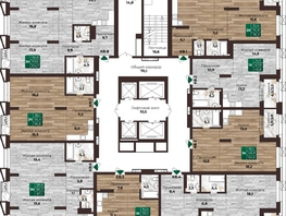 Продается 2-комнатная квартира ЖК Шервуд, (Нагорная 6-я, 15г/12), 77  м&sup2;, 9800000 рублей