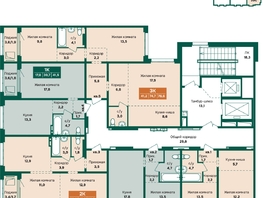 Продается 2-комнатная квартира ЖК Камчатка, корпус 6/3, 41.7  м&sup2;, 5700000 рублей