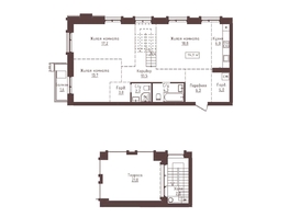 Продается 3-комнатная квартира ЖК Империал, 114.9  м&sup2;, 22520400 рублей