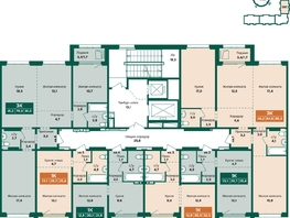 Продается 1-комнатная квартира ЖК Камчатка, корпус 6/3, 32.3  м&sup2;, 4700000 рублей
