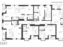 Продается 2-комнатная квартира ЖК Павлов, 61.2  м&sup2;, 11199600 рублей