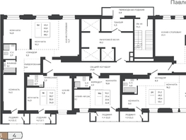 Продается 3-комнатная квартира ЖК Павлов, 84  м&sup2;, 14112000 рублей