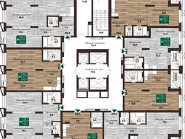Продается 2-комнатная квартира ЖК Шервуд, (Нагорная 6-я, 15г/12), 77.2  м&sup2;, 10500000 рублей