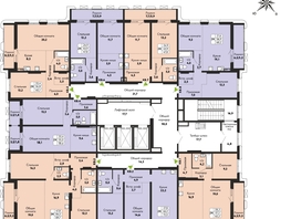 Продается 3-комнатная квартира ЖК Шотландия, Солнечная поляна 73, 89.7  м&sup2;, 12558000 рублей