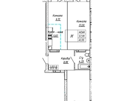 Продается 3-комнатная квартира ЖК Дружба, Шевченко, 135, 61.35  м&sup2;, 9386550 рублей