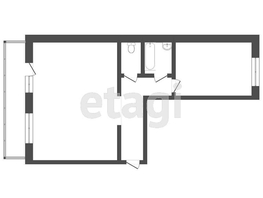 1-комнатная квартира, 55 м², 4/5 этаж