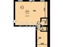 Продается 1-комнатная квартира мкр 142-й, 82.2 м², 5486000 рублей