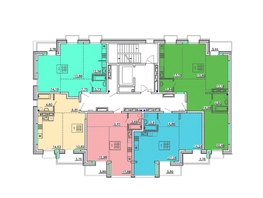 Продается 1-комнатная квартира ЖК Ёлки, дом 2, 44.99 м², 7558320 рублей
