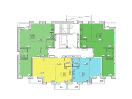 Продается 3-комнатная квартира ЖК Ёлки, дом 3, 83.1  м&sup2;, 12548100 рублей