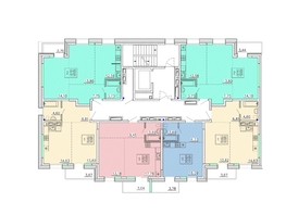 Продается 2-комнатная квартира ЖК Ёлки, дом 3, 52.97  м&sup2;, 8634110 рублей