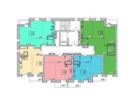 Продается 1-комнатная квартира ЖК Ёлки, дом 2, 40.96  м&sup2;, 7659520 рублей
