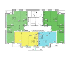 Продается 3-комнатная квартира ЖК Ёлки, дом 3, 83.1  м&sup2;, 13296000 рублей