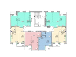 Продается 2-комнатная квартира ЖК Ёлки, дом 3, 52.97  м&sup2;, 9163810 рублей