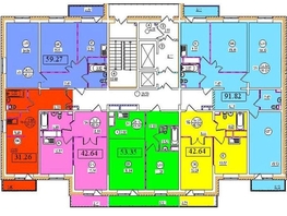 1-комнатная квартира, 42 м², 10/16 этаж