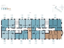 Продается 4-комнатная квартира ЖК RIVERANG (РиверАнг), 79.8  м², 17474045 рублей