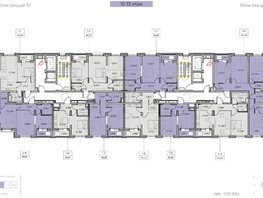 Продается 1-комнатная квартира ЖК Zenith (Зенит), 3 этап, 33.67  м², 5218850 рублей