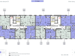Продается 1-комнатная квартира ЖК Zenith (Зенит), 3 этап, 46.11  м², 6916500 рублей