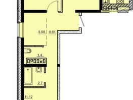 Продается 3-комнатная квартира ЖК Мега, дом 3, 77.74  м², 6996600 рублей