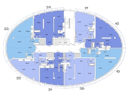 Продается 1-комнатная квартира ЖК Звезды, дом 2, 60.35 м², 16053100 рублей