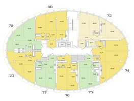 Продается 1-комнатная квартира ЖК Звезды, дом 2, 50.85 м², 14034600 рублей