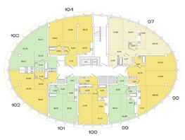 Продается 2-комнатная квартира ЖК Звезды, дом 2, 80.81 м², 21778295 рублей