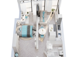 Продается 1-комнатная квартира ЖК Звезды, дом 3, 50.71  м&sup2;, 15865000 рублей