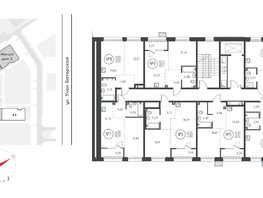 Продается 2-комнатная квартира ЖК СОЮЗ PRIORITY, дом 4, 65.1  м², 12335450 рублей