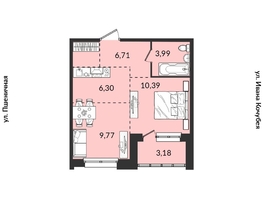 Продается 1-комнатная квартира ЖК Источник, дом 5, 40.34  м², 5808960 рублей