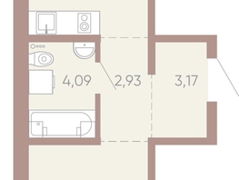 Продается 1-комнатная квартира ЖК Новые горизонты на Советской, д 1, 51.86  м²