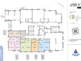 Продается 1-комнатная квартира ЖК Стрижи Сити, блок-секции 6,7, 31.12  м², 6846400 рублей