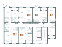 Продается 3-комнатная квартира ЖК Автор, дом 1, 71.08  м², 11488500 рублей