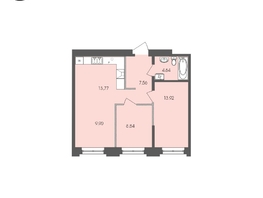 Продается 2-комнатная квартира ЖК Автограф, 58.83 м², 9529663 рублей