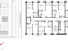 Продается 2-комнатная квартира ЖК СОЮЗ PRIORITY, дом 2, 63.76 м², 15235061 рублей