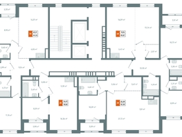Продается 4-комнатная квартира ЖК Автор, дом 2, 83.27  м², 11825900 рублей