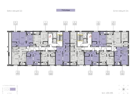 Продается 1-комнатная квартира ЖК Zenith (Зенит), 3 этап, 34.32 м², 5525520 рублей