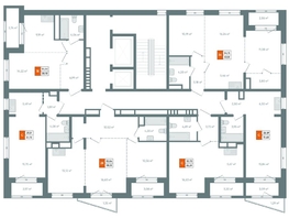 Продается 3-комнатная квартира ЖК Автор, дом 2, 57.01  м², 9354300 рублей