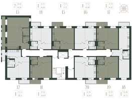 Продается 1-комнатная квартира ЖК Новые кварталы, дом 1, 37.42 м², 4379000 рублей