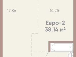 Продается 1-комнатная квартира ЖК Новые горизонты на Советской, д 1, 38.14  м², 6500000 рублей