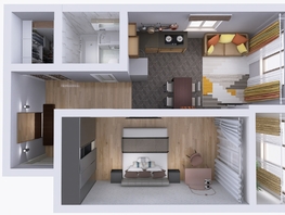 Продается 1-комнатная квартира ЖК Юго-Западный, дом 17, 50.41  м², 6795655 рублей