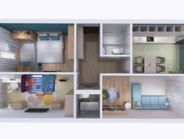 Продается 3-комнатная квартира ЖК Юго-Западный, дом 17, 91.05  м², 10814000 рублей