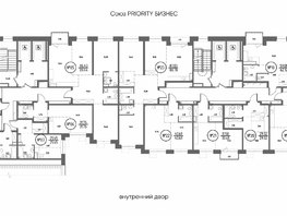 Продается 2-комнатная квартира ЖК СОЮЗ ПРИОРИТИ МАХ, д. 4, 63.4  м&sup2;, 11600000 рублей