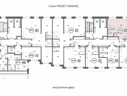 Продается 2-комнатная квартира ЖК СОЮЗ ПРИОРИТИ МАХ, д. 4, 61  м², 10800000 рублей
