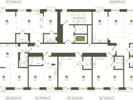 Продается 2-комнатная квартира ЖК Верба, 56.04 м², 12984664 рублей