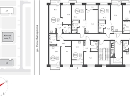 Продается 1-комнатная квартира ЖК СОЮЗ PRIORITY, дом 2, 40.42  м², 11297390 рублей