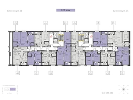 Продается 1-комнатная квартира ЖК Zenith (Зенит), 3 этап, 40.75  м², 6438500 рублей