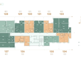 Продается 2-комнатная квартира ЖК Фамилия, дом 1, 76.64  м&sup2;, 13028800 рублей