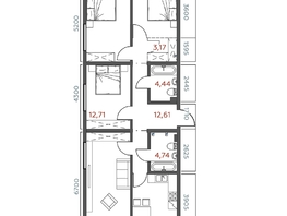 Продается 4-комнатная квартира ЖК Салют, 95.36  м&sup2;, 17508096 рублей