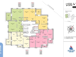 Продается 4-комнатная квартира ЖК Стрижи Сити, блок-секции 6,7, 104.88  м&sup2;, 17829600 рублей